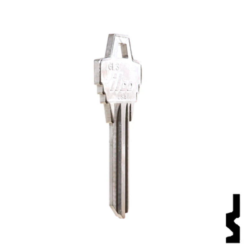 Uncut Key Blank |  Goal | GL3 - Image 5