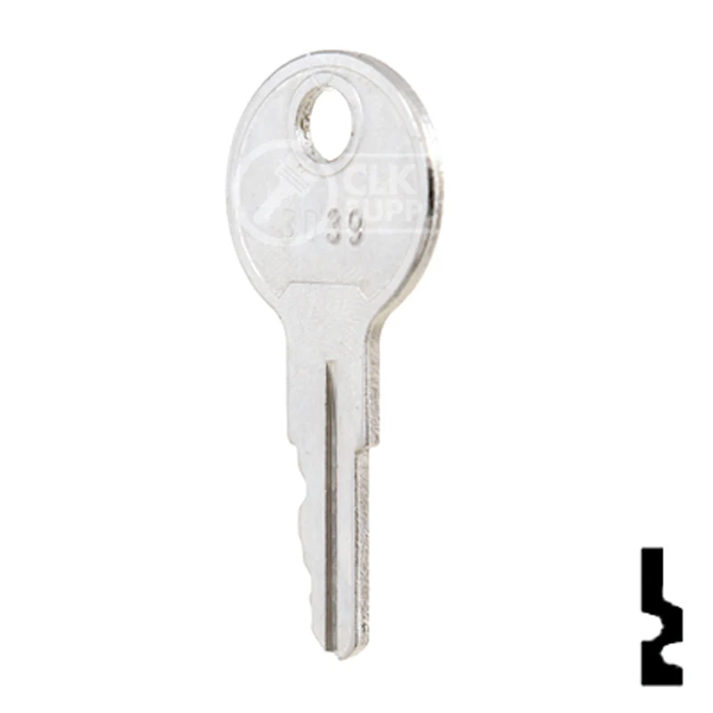 Precut Key Blank | Golf Cart | BD39 - Image 22