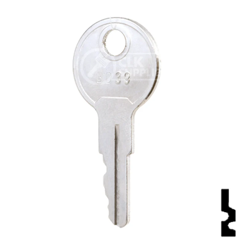 Precut Key Blank | Golf Cart | BD39 - Image 23
