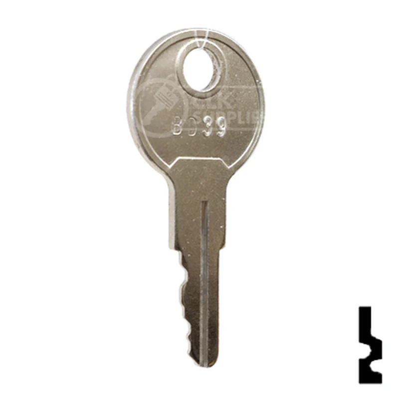 Precut Key Blank | Golf Cart | BD39 - Image 3