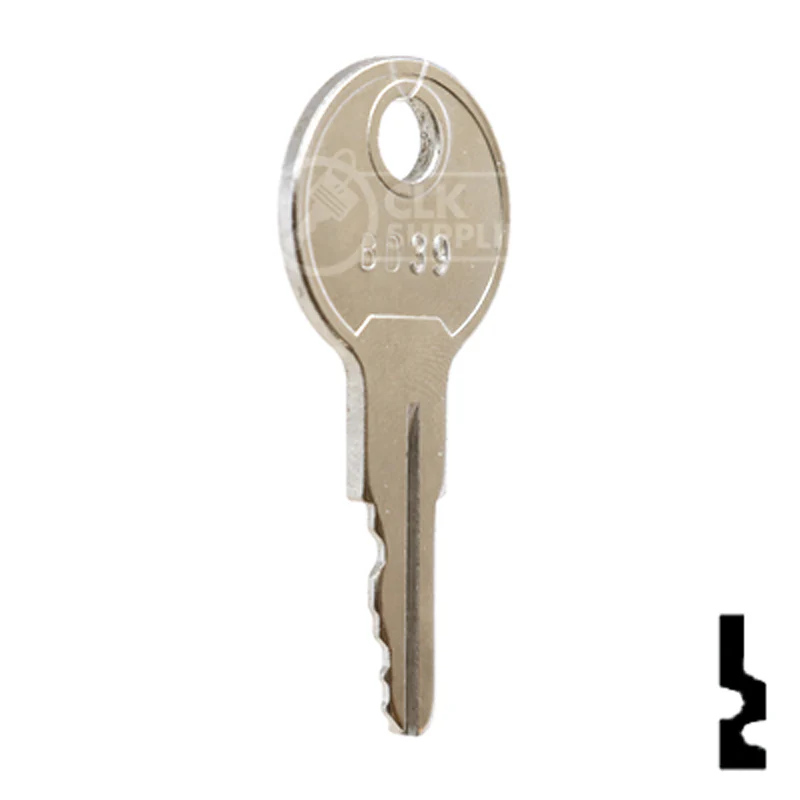 Precut Key Blank | Golf Cart | BD39 - Image 4
