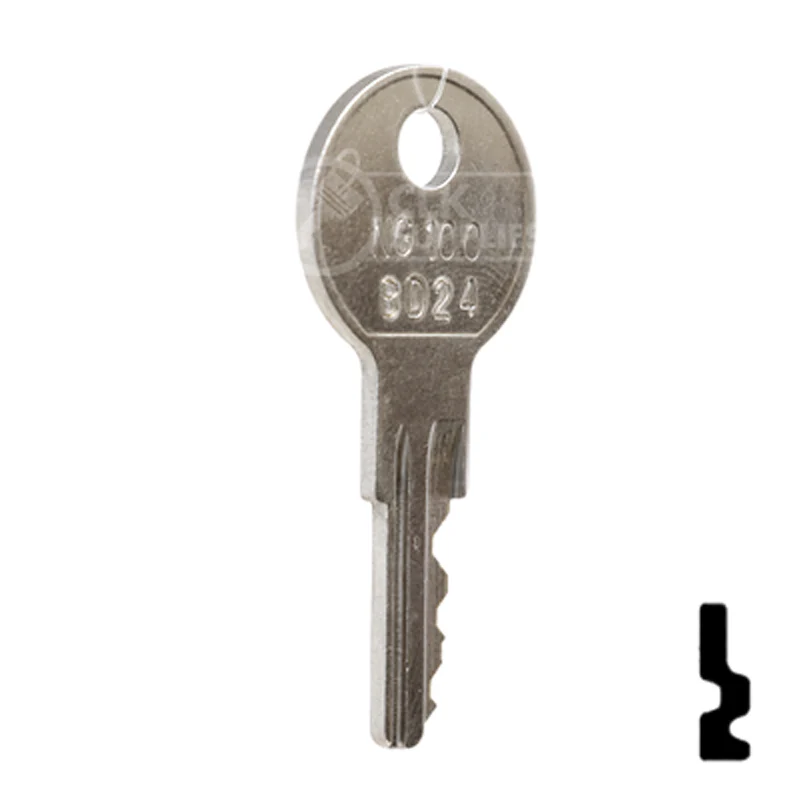 Precut Key Blank | Golf Cart | BD24 - Image 4