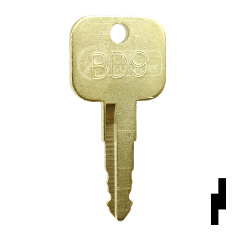 Precut Key Blank | Golf Cart | BD9 - Image 2
