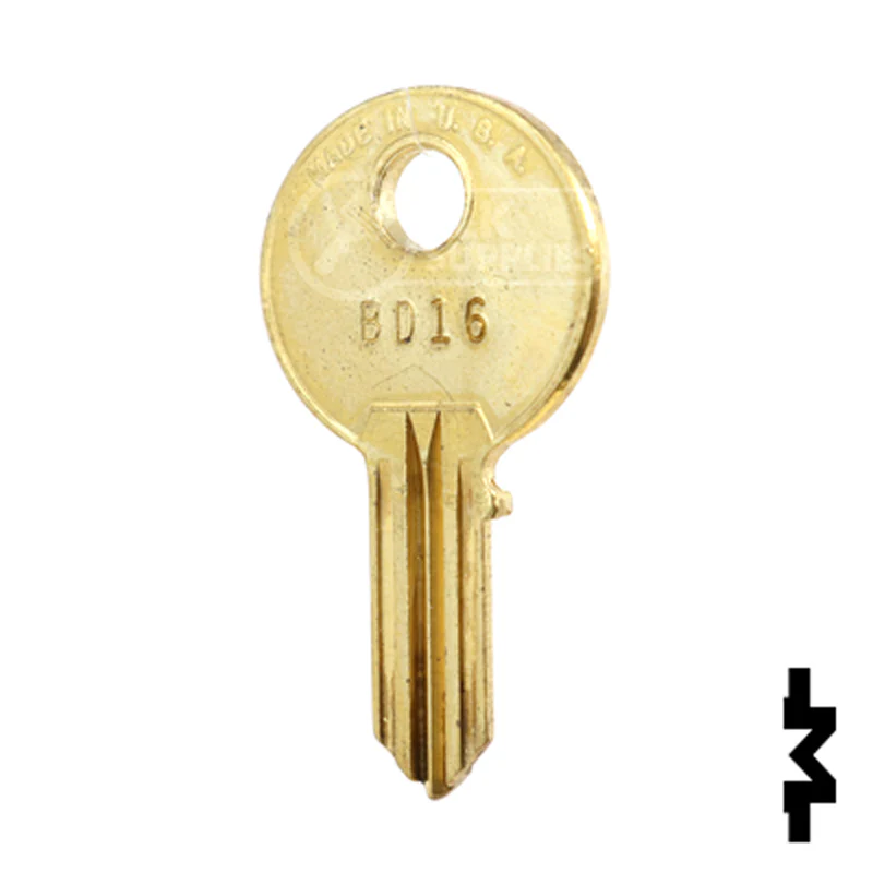 Uncut Key Blank | Grumman | BD16 - Image 11
