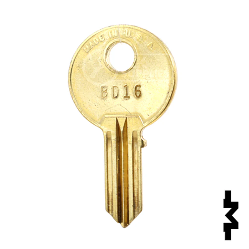 Uncut Key Blank | Grumman | BD16 - Image 12