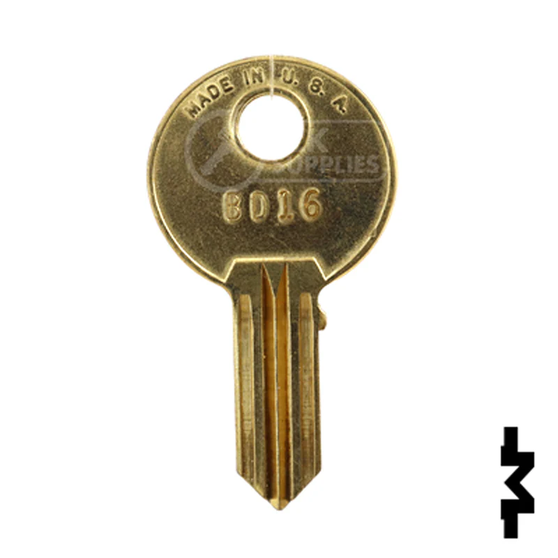 Uncut Key Blank | Grumman | BD16 - Image 13