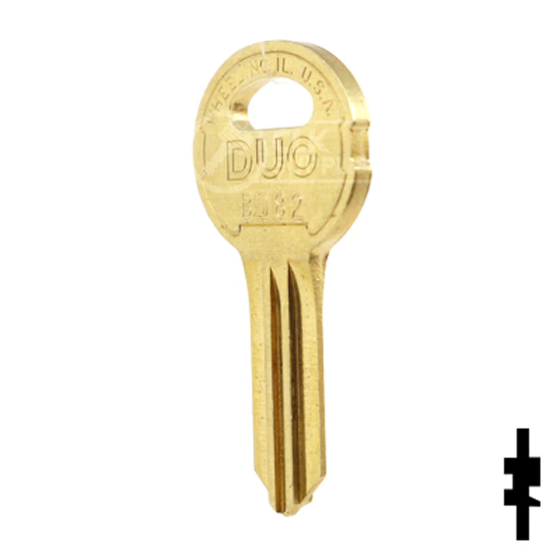 Uncut Key Blank | Grumman | BD82 - Image 10