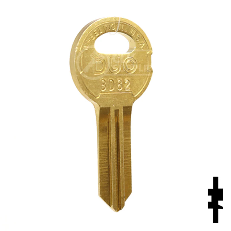 Uncut Key Blank | Grumman | BD82 - Image 15