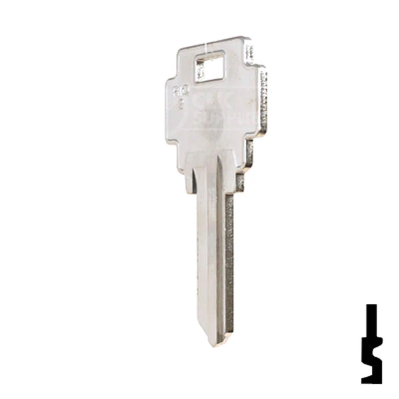 Uncut Key Blank | Guerville | GU91F - Image 10