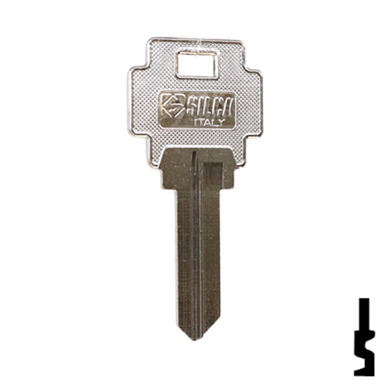 Uncut Key Blank | Guerville | GU91F - Image 2