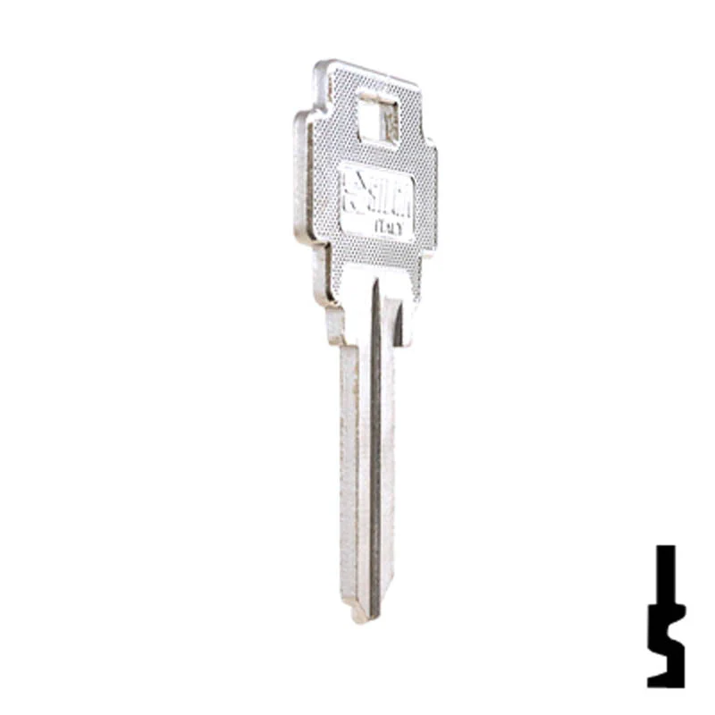 Uncut Key Blank | Guerville | GU91F - Image 5