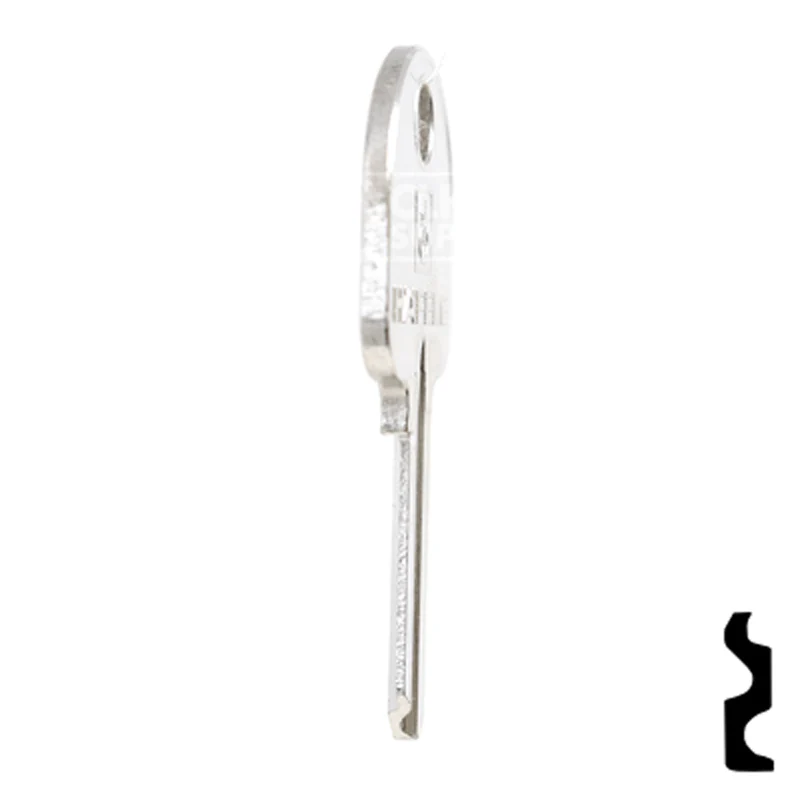 Uncut Key Blank | Hafele | BD143 - Image 6