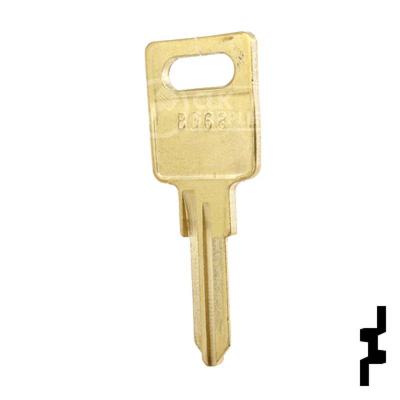 Uncut Key Blank | Hafele | BD68 - Image 11