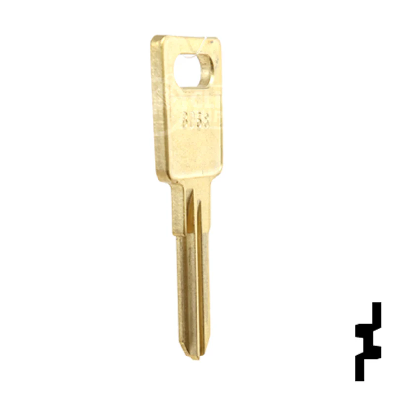 Uncut Key Blank | Hafele | BD68 - Image 17