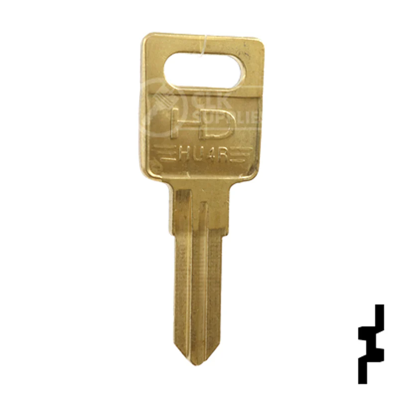 Uncut Key Blank | Hafele | BD68 - Image 2