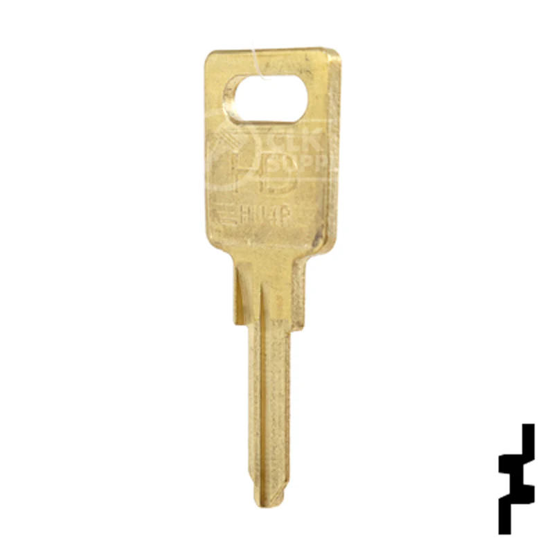 Uncut Key Blank | Hafele | BD68 - Image 22