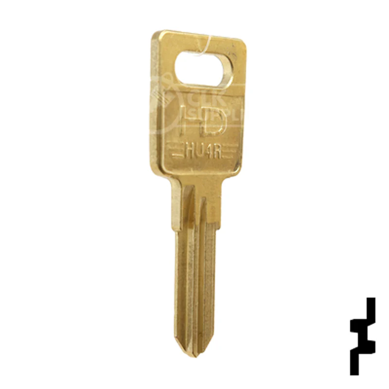 Uncut Key Blank | Hafele | BD68 - Image 4