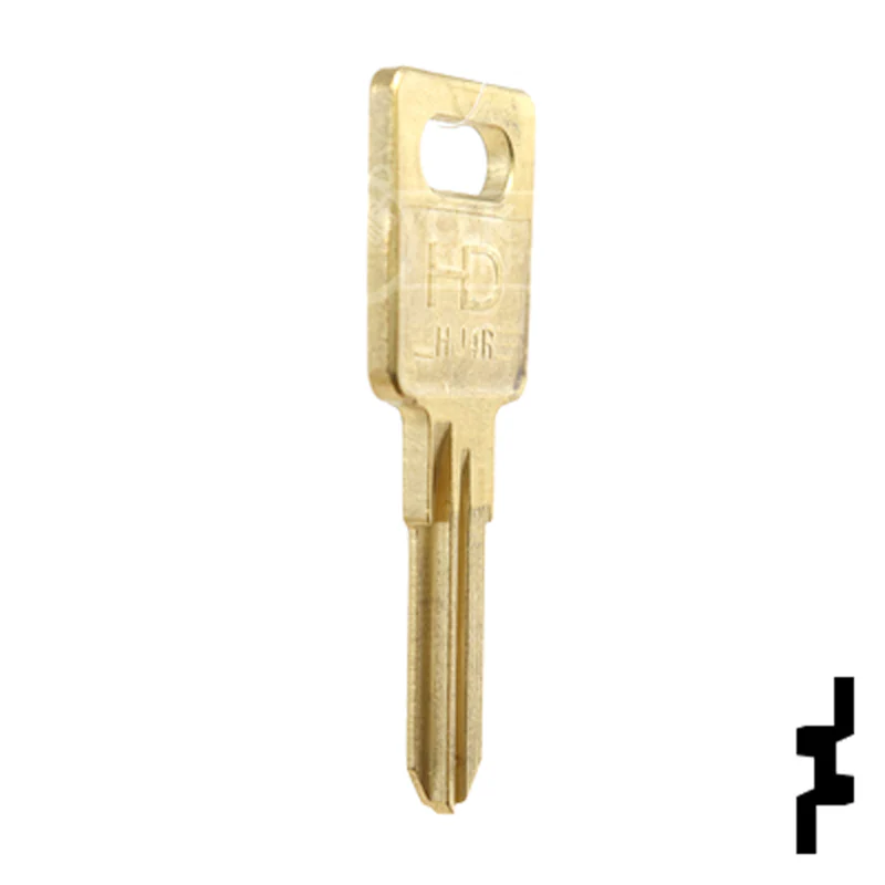 Uncut Key Blank | Hafele | BD68 - Image 5