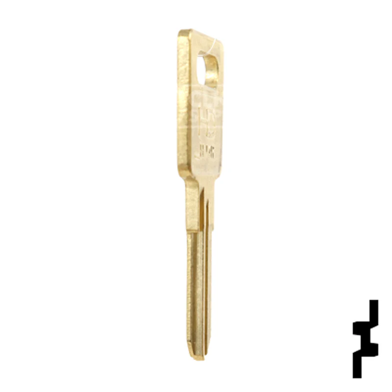 Uncut Key Blank | Hafele | BD68 - Image 6