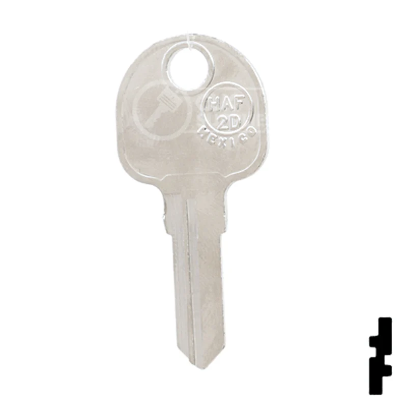 Uncut Key Blank | Hafele | HAF-2D - Image 12