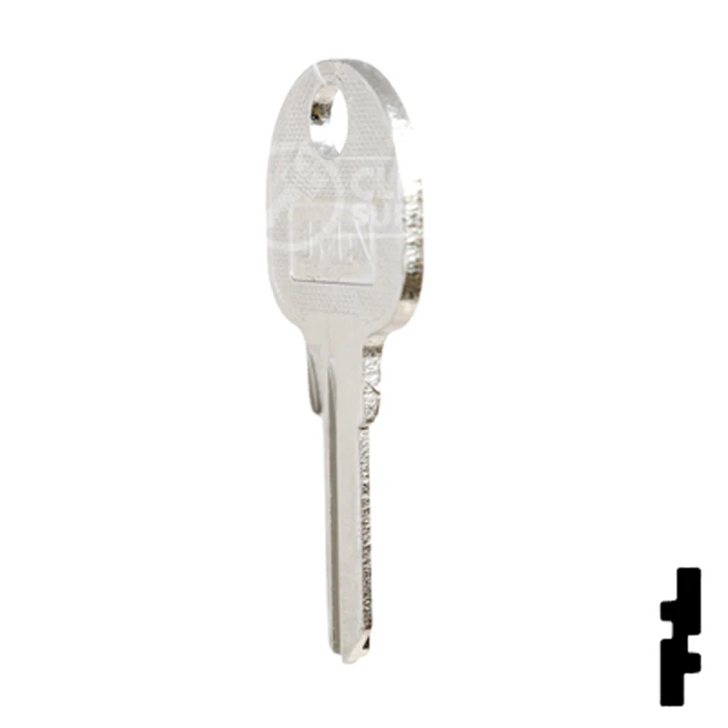 Uncut Key Blank | Hafele | HAF-2D - Image 21