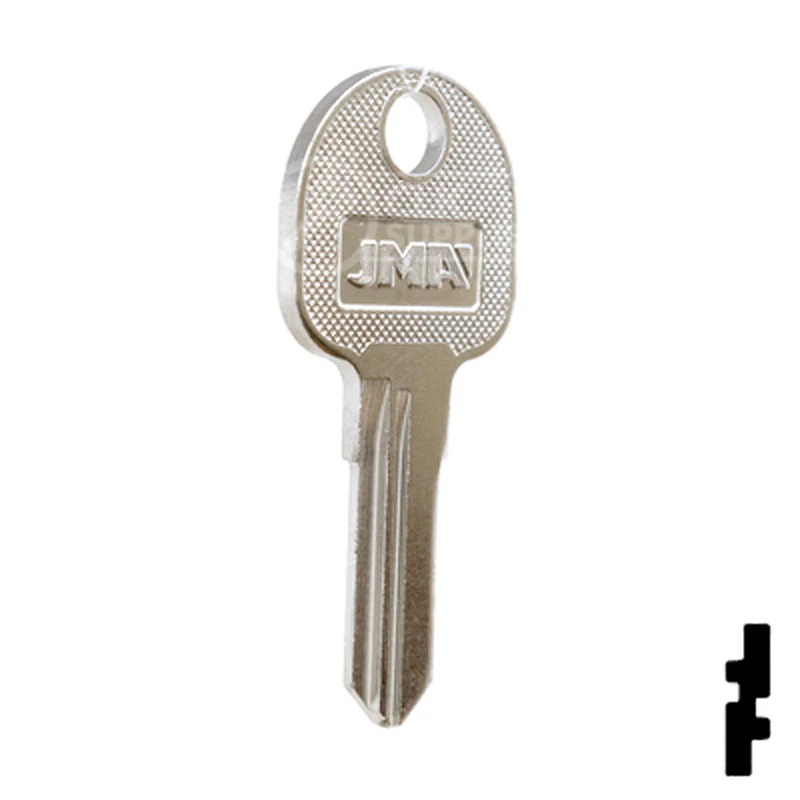Uncut Key Blank | Hafele | HAF-2D - Image 4