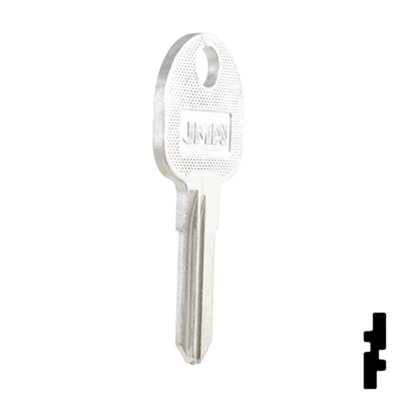 Uncut Key Blank | Hafele | HAF-2D - Image 5