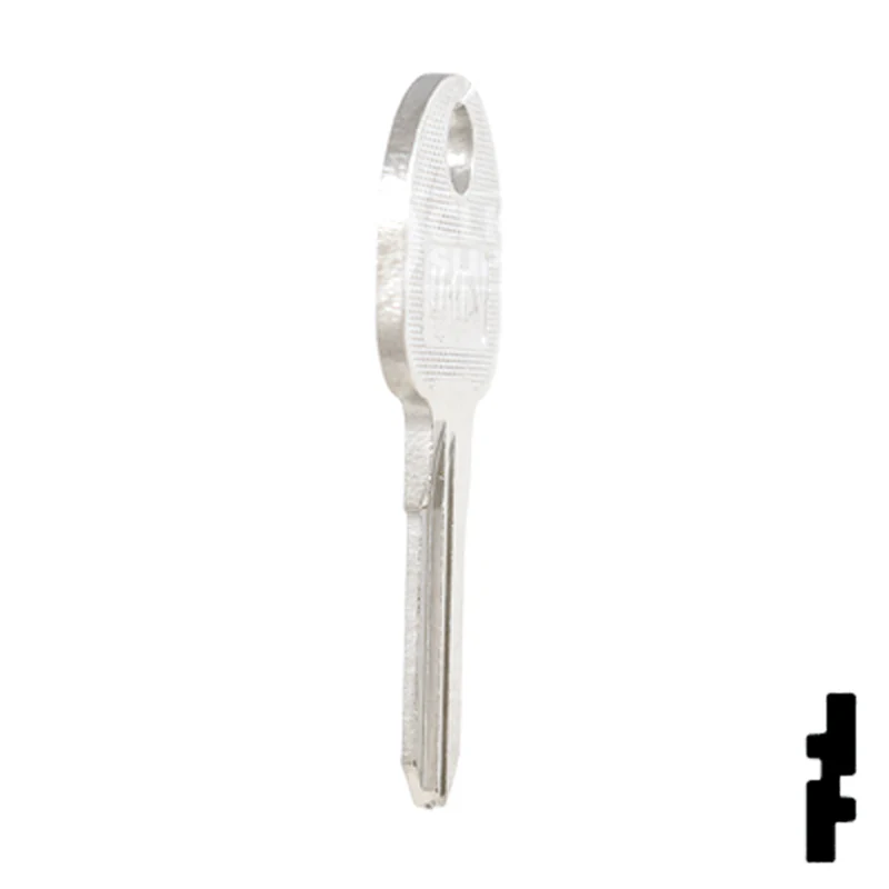 Uncut Key Blank | Hafele | HAF-2D - Image 6