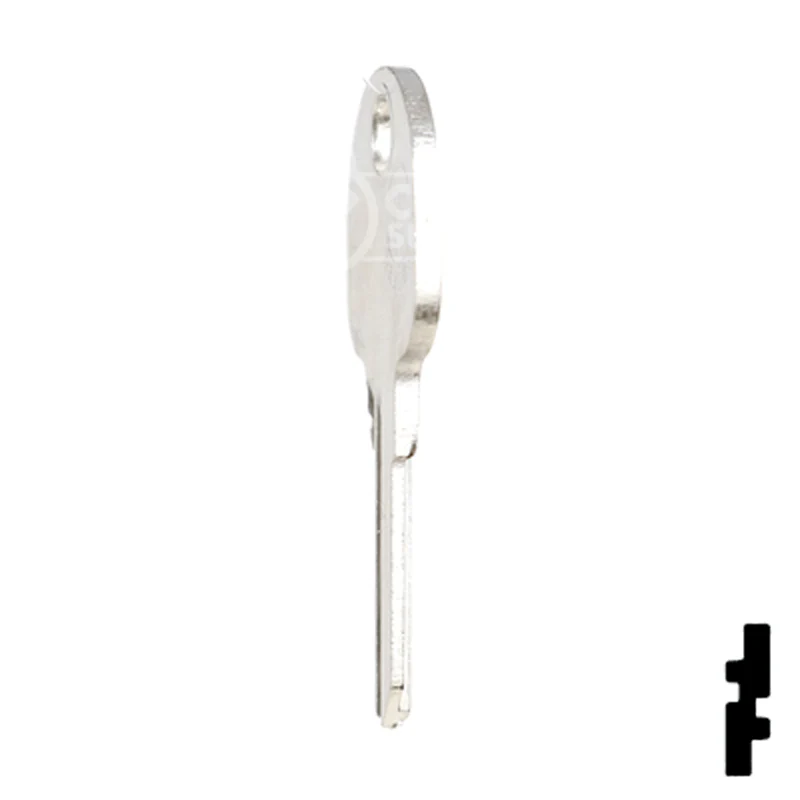 Uncut Key Blank | Hafele | HAF-2D - Image 8