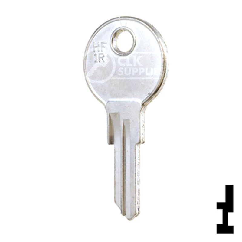 Uncut  Key Blank | Hafele  | HF1R - Image 11