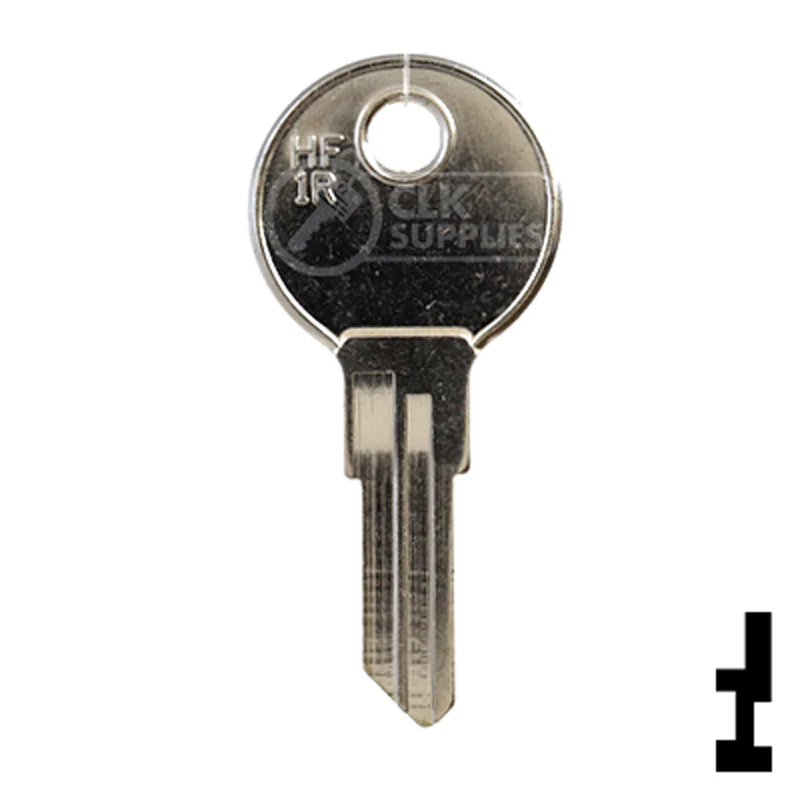 Uncut  Key Blank | Hafele  | HF1R - Image 13