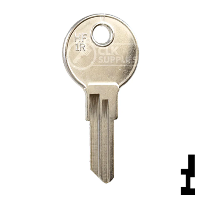 Uncut  Key Blank | Hafele  | HF1R - Image 14