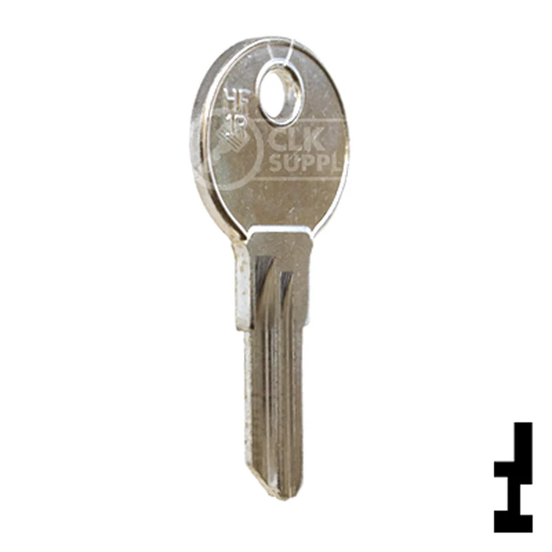 Uncut  Key Blank | Hafele  | HF1R - Image 16