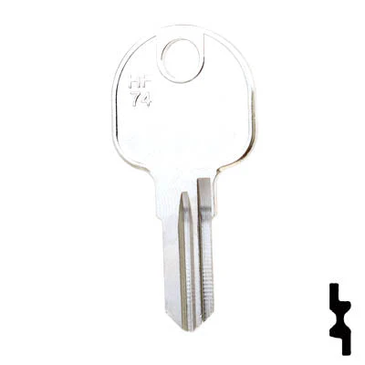 Uncut Key Blank | Hafele | HF74 - Image 12