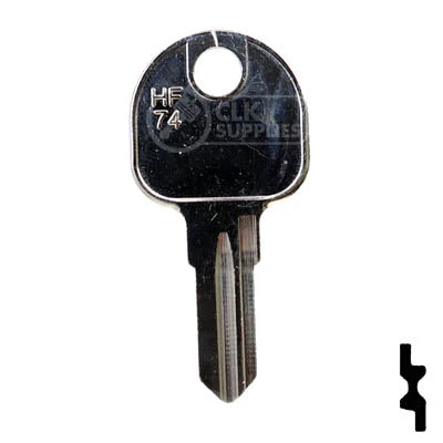 Uncut Key Blank | Hafele | HF74 - Image 13