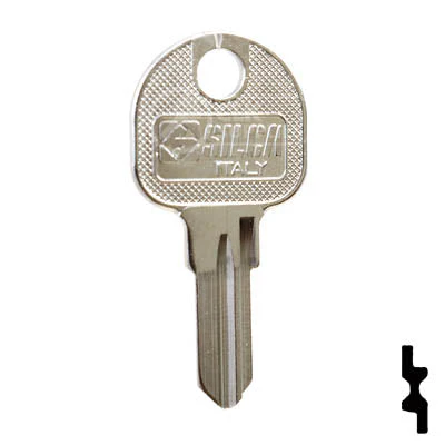 Uncut Key Blank | Hafele | HF74 - Image 2