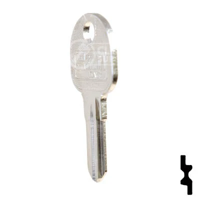 Uncut Key Blank | Hafele | HF74 - Image 21