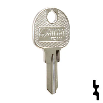 Uncut Key Blank | Hafele | HF74 - Image 3