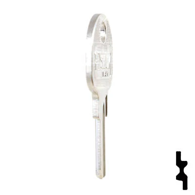 Uncut Key Blank | Hafele | HF74 - Image 6