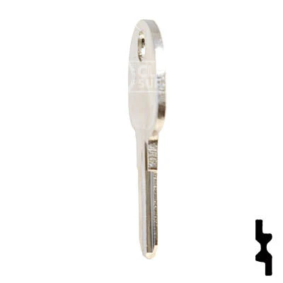 Uncut Key Blank | Hafele | HF74 - Image 8