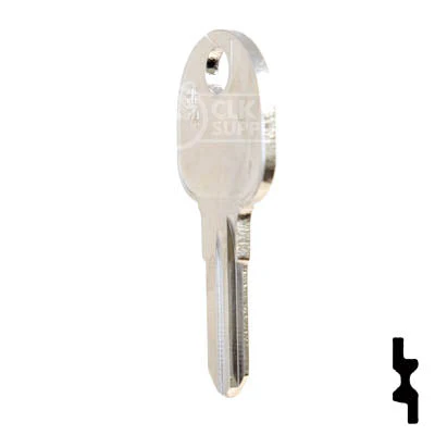 Uncut Key Blank | Hafele | HF74 - Image 9