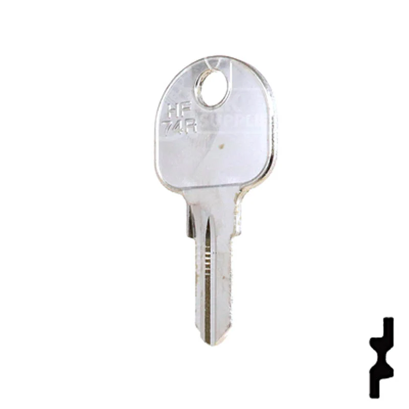 Uncut Key Blank | Hafele | HF74R - Image 11