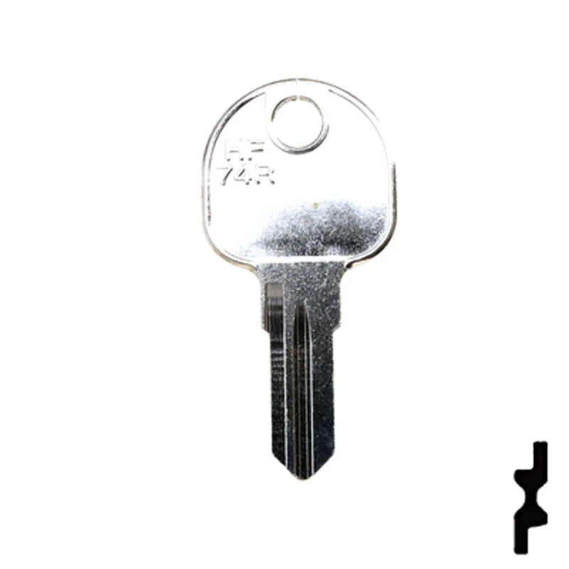 Uncut Key Blank | Hafele | HF74R - Image 13