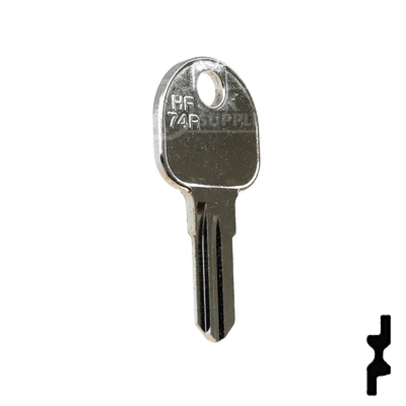 Uncut Key Blank | Hafele | HF74R - Image 16