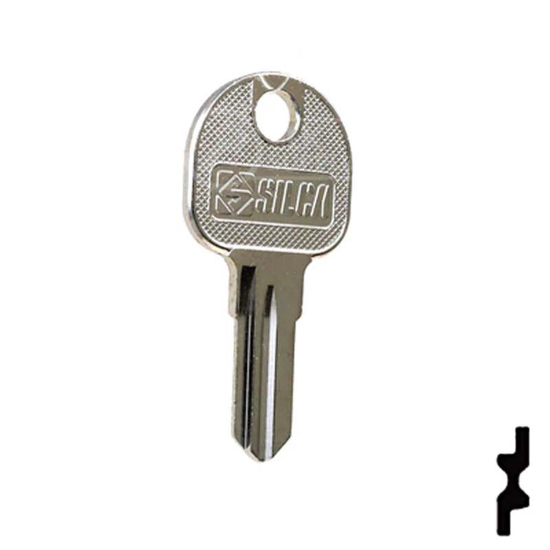 Uncut Key Blank | Hafele | HF74R - Image 3