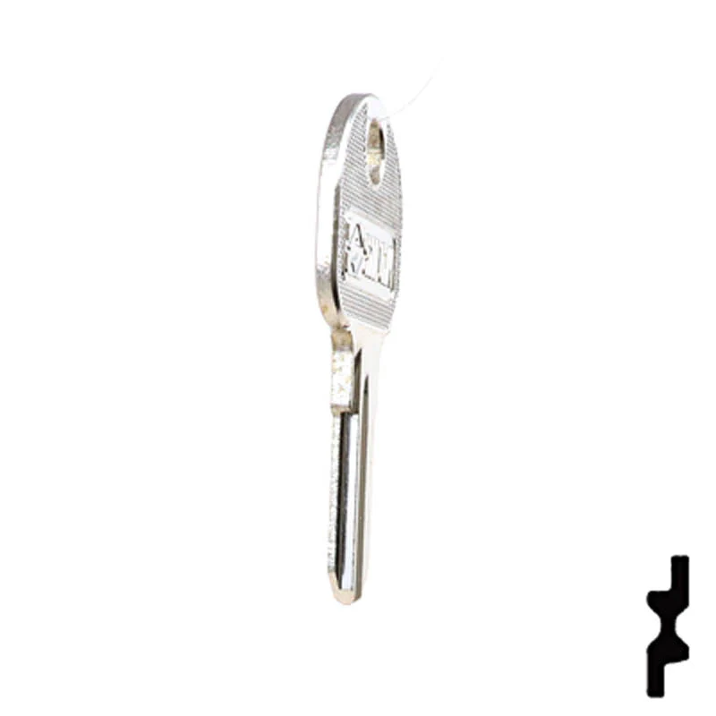 Uncut Key Blank | Hafele | HF74R - Image 6