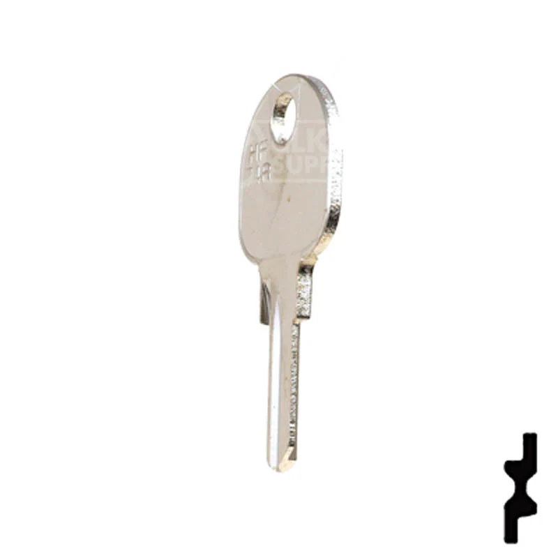 Uncut Key Blank | Hafele | HF74R - Image 9