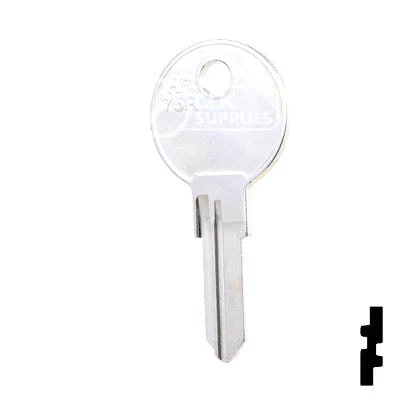 Uncut Key Blank | Hafele | HF75R, SI - Image 12
