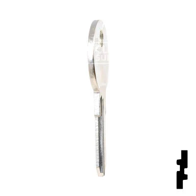 Uncut Key Blank | Hafele | HF75R, SI - Image 19