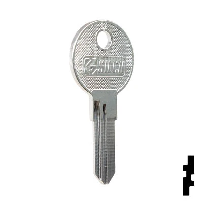 Uncut Key Blank | Hafele | HF75R, SI - Image 4